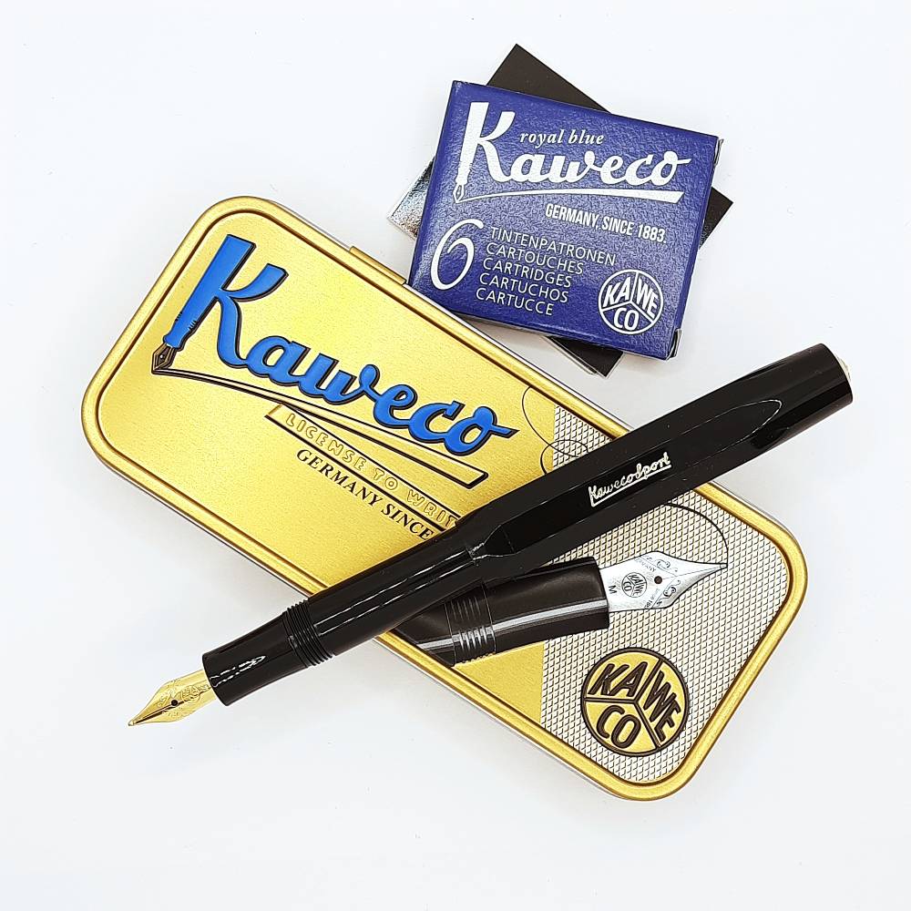 Kaweco Classic Sport Fountain Pen Gift Set - Black, 10000653
