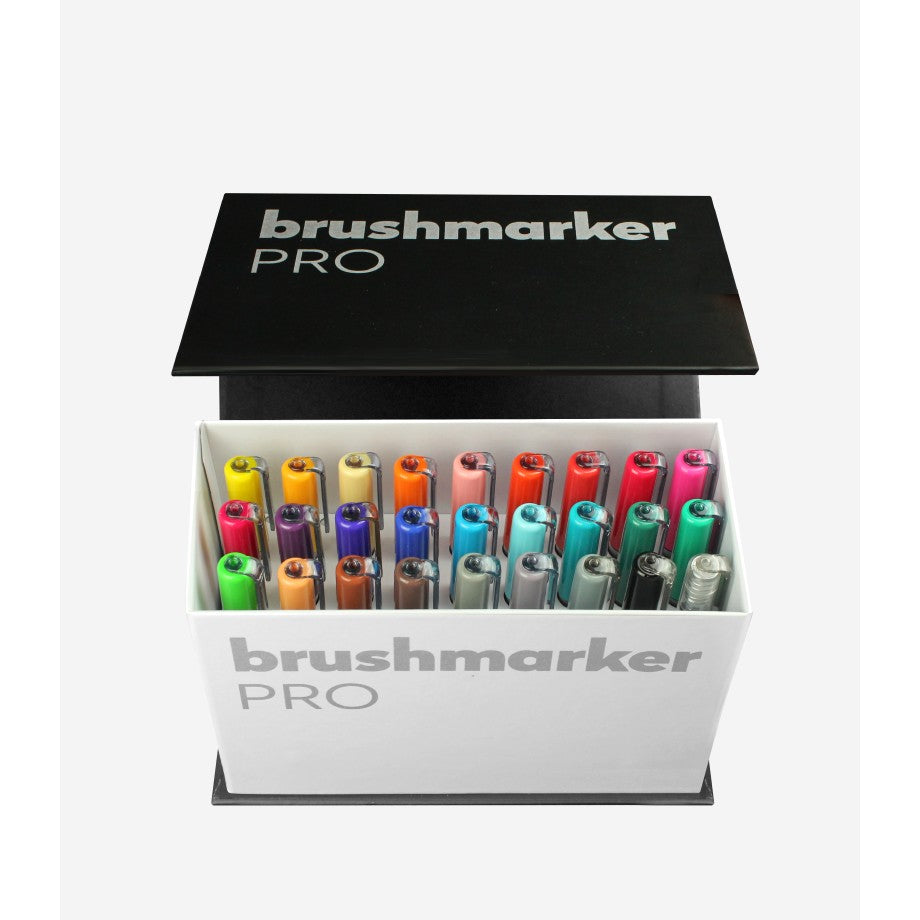 Karin Brushmarker PRO brush pens - Mini Box 26 colours + blender pen – Pen  Pusher