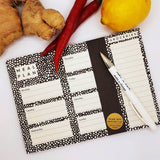 A5 meal planner pad from Studio Wald