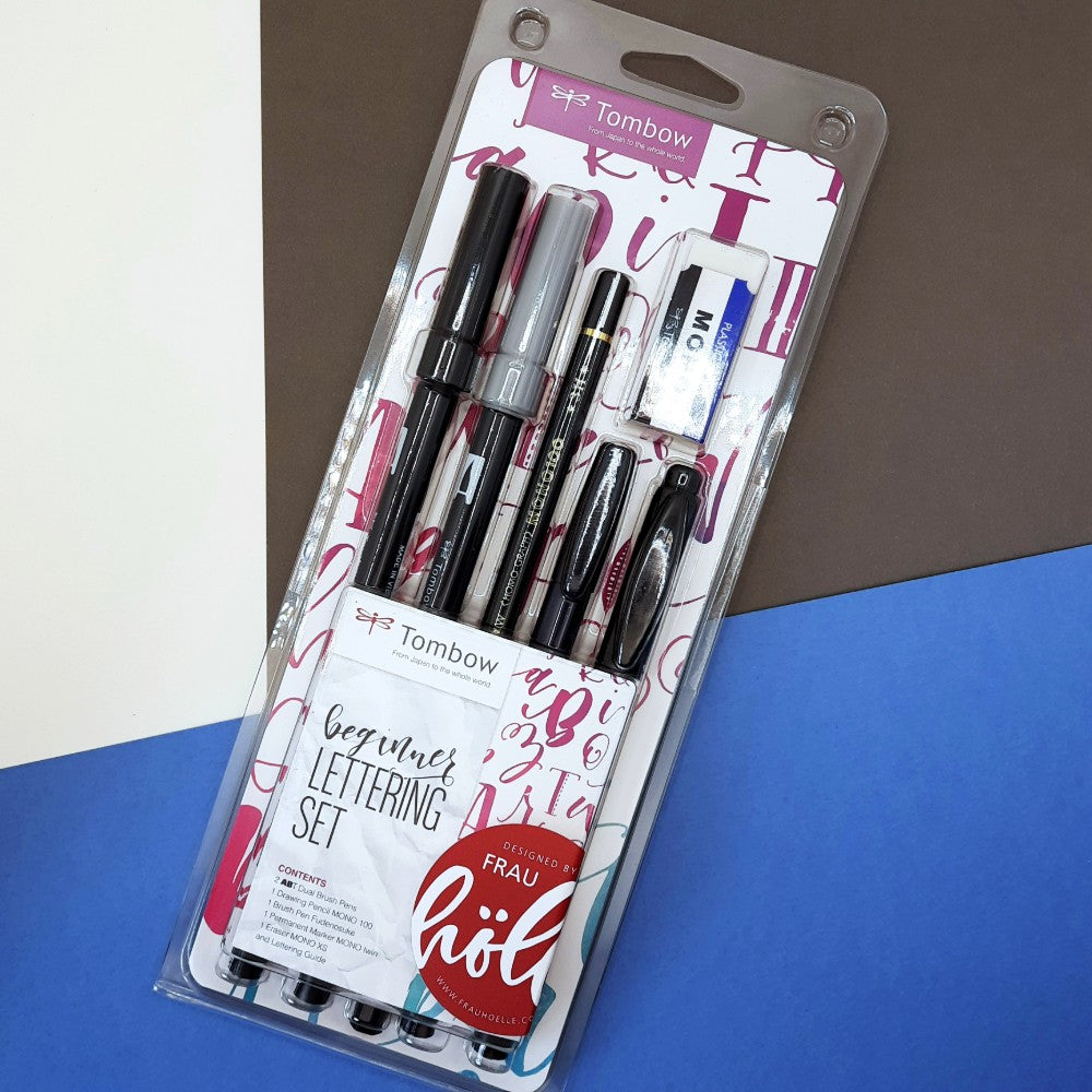 Tombow Beginner Hand Lettering set - 6-piece set – Pen Pusher