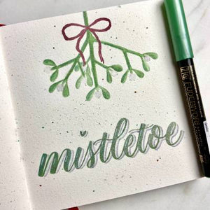 Festive holiday calligraphy inspiration with Andra from Adadletters