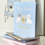 Dog Lover's A5 Lined Soft Cover Notebook