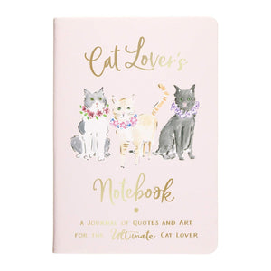 Cat Lover's A5 Lined Soft Cover Notebook