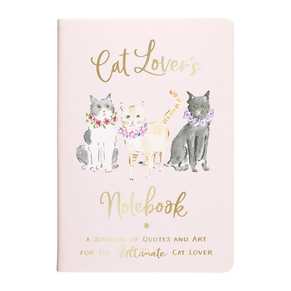 Cat Lover's A5 Lined Soft Cover Notebook