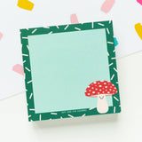 Mushroom Confetti Memo Pad - Colourful Recycled Stationery