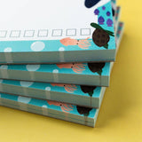Ocean Checklist A6 Notepad - Colourful Recycled Stationery