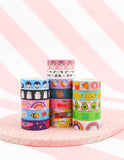 Washi Tape Kawaii unicorn, yoda, sushi, panda, rainbow etc
