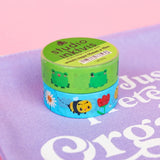 Bees and flowers washi tape