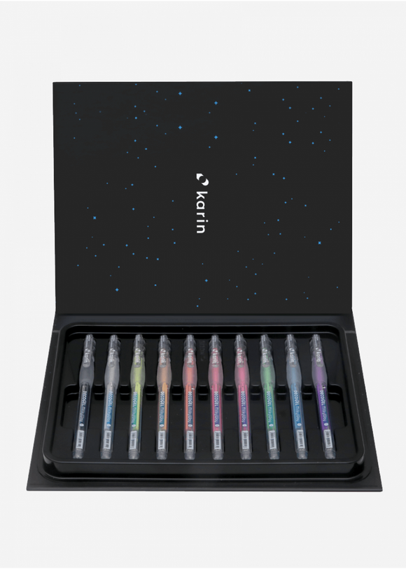 Karin DecoGel  MilkyWay gel pen - 10 pen boxed set