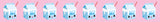 Frozen Milk Washi Tape
