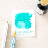 Tom's Studio Fountain Pen Ink - Sunny Teal