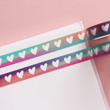 Ombré Hearts Washi Tape