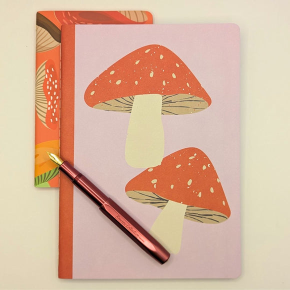 A5 Mushroom Notebook