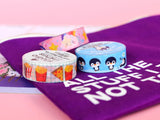 Penguin snow and ice washi tape