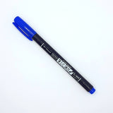 Tombow Fudenosuke hard-tip brush pen - 10 colours available
