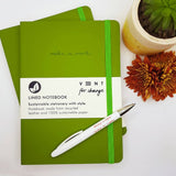 VENT For Change Make a Mark lined A5 notebook - 10 colours available