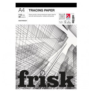 Frisk A4 Tracing Paper Pad - 112gsm 30 sheets