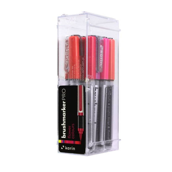 Karin Brushmarker PRO brush pens - Mini Box 26 colours + blender pen – Pen  Pusher
