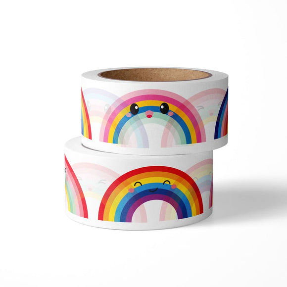 Rainbow washi tape