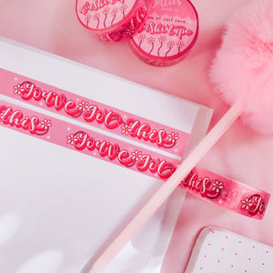 You've Got This Calligraphy Washi Tape