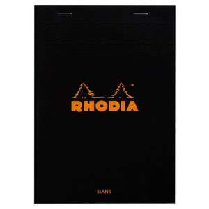 Rhodia A5 Plain Pad No. 16 - black