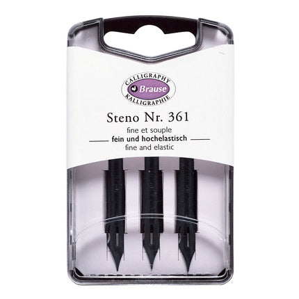 Leonardt Shorthand Steno 360 nib - set of 3