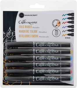 Manuscript CalliCreative Metallic Pens - 6 pen set