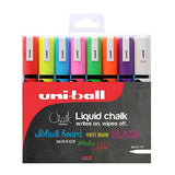 Uni-ball Chalk Marker - 8-pen set