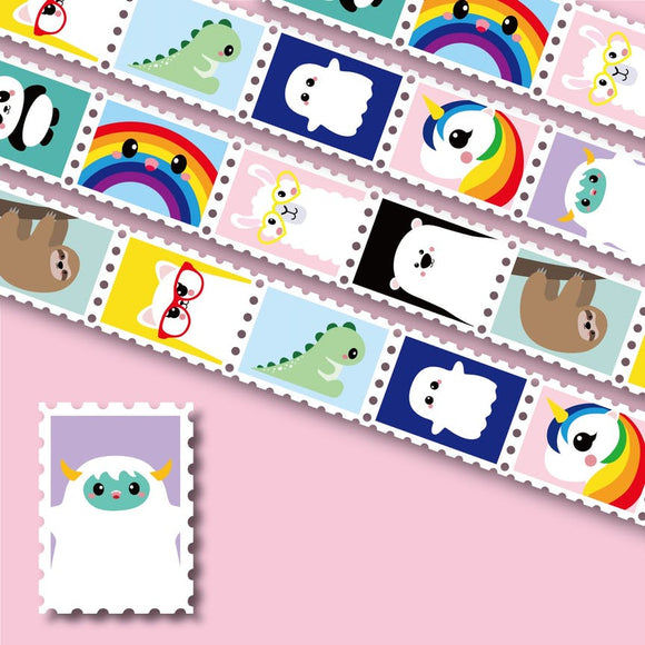 Characters Stamps washi tape