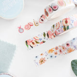 Illustrated Floral Washi Tape