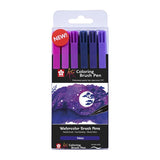 Sakura Koi Colouring Brush Pen - Set of 6, Galaxy