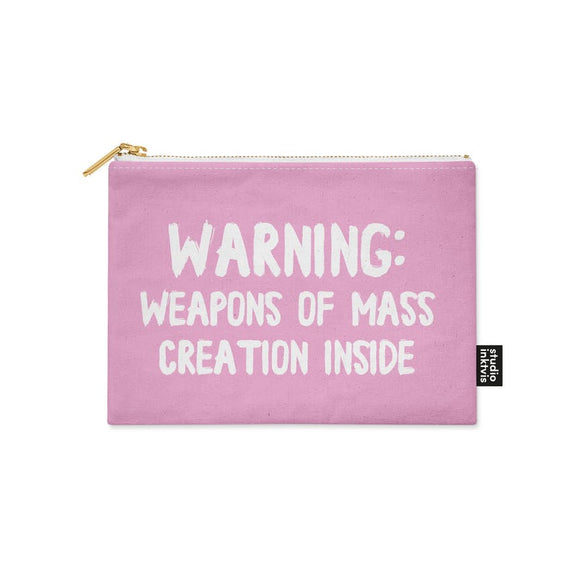 Weapons of Mass Creation pencil case