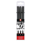 Sakura Pigma Brush Pen - Set of 3, Black