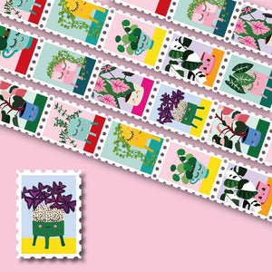 Plants Stamps washi tape